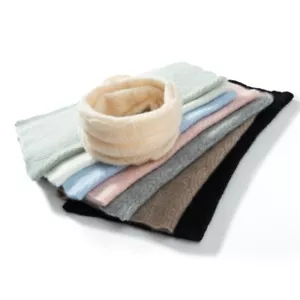 Sciarpa donna cashmere ad anello 100% cashmere scialle tondo scialle tubolare alta qualità nuova - Foto 1 di 25