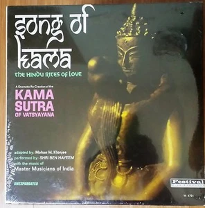 Shri Ben Hayeem "Songs of Kama Sutra" 1966 Rare (sex ed) Vinyl/LP NEW SEALED - Picture 1 of 4