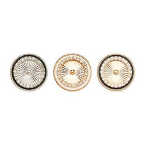 5pcs Vintage Rhinestone Button for Coat Sweater Sewing DIY Craft Decor - Picture 1 of 7