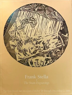 Cartel de exposición Frank Stella 1984 83,3x63,8 cm Foto 1 de 3