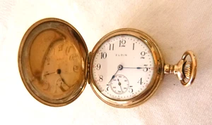 Vintage ELGIN Pocket Watch 8928512 Movement: 14166463 (Works Great when Wound) - Picture 1 of 7