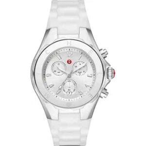 (IN OFFERTA) Nuovo Orologio Michele Jelly Bean Argento Bianco MWW12F000090 Vendita al dettaglio $450 - Foto 1 di 7