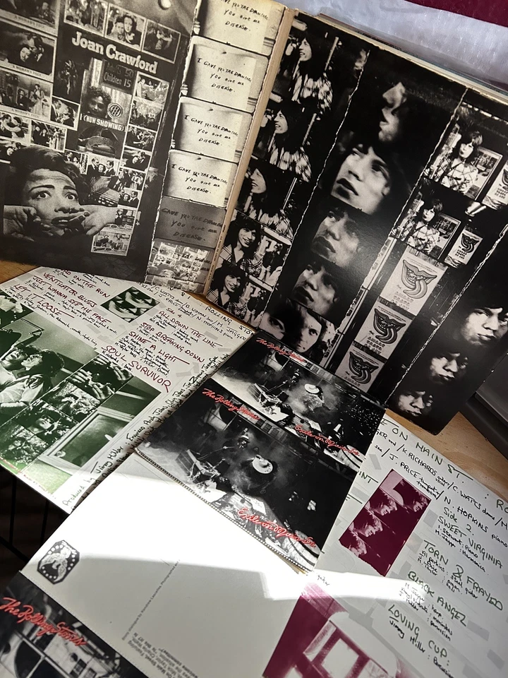 The Rolling Stones – Exile On Main St. (1972 PR Pressing) Unipak w/ POSTCARDS! - Image 1 of 4