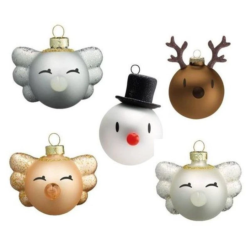 Hoptimist Baumschmuck Engel klein Weihnachten Dekoration Schneemann Comet - Bild 1 von 1