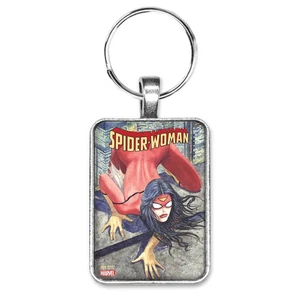 SPIDER-WOMAN #1 Sexy MILO MANARA VARIANT COVER Key Ring or Necklace MARVEL COMIC - Picture 1 of 10