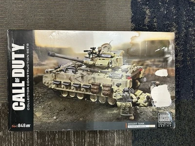 Mega Bloks Construx Call Of Duty Desert Tank DPB59 NIB **box Damage - Image 1 of 4