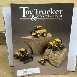 Toy Trucker & Contractor Magazine January 1991 Vol 9 No 1 - Picture 1 of 12