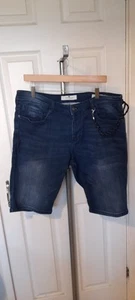 TOM TAILOR, Josh Jean Bermuda Shorts, JOSH Slim Stretch, Blue, Size 36"W ..... - Picture 1 of 8