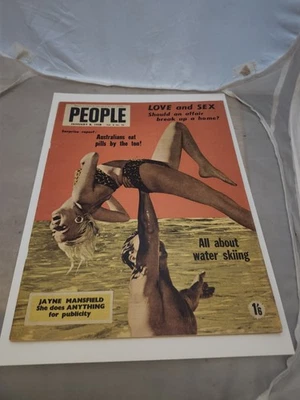 People Magazine Australia January 1958 Jayne Mansfield Cover F - Image 1 of 2