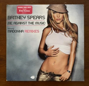 Britney Spears - Me Against The Music Feat Madonna Remixes 2x LP Vinyl (2003) EX - Picture 1 of 6