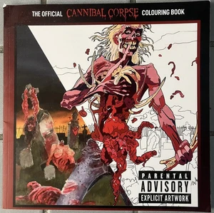 The Official Cannibal Corpse Colouring Book (Paperback) Death Heavy Metal - Picture 1 of 3