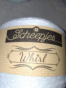 Scheepjes WHIRL Yarn, Cotton Indigo Plane - Picture 1 of 4