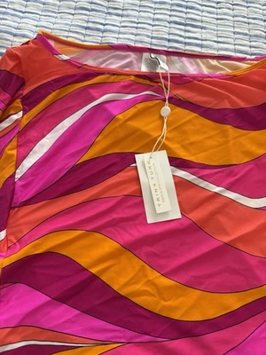Trina Turk Swim&Spa Collection, Women’s Dress, Hot Pink Multicolored, Size M - Image 1 of 4
