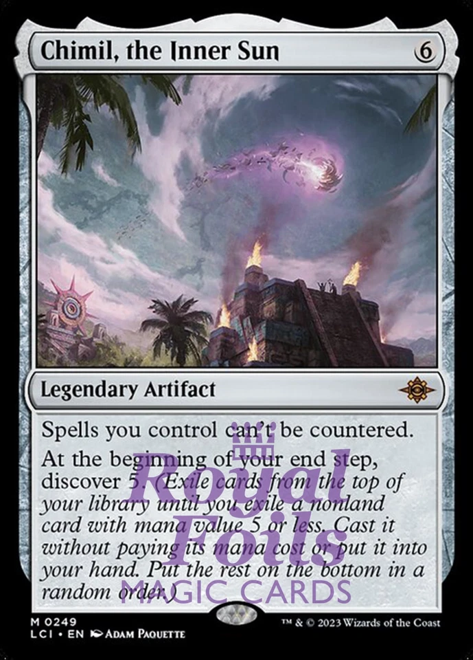 Chimil, the Inner Sun 1x FOIL Lost Caverns of Ixalan MTG Mythic MINT artifact - Image 1 of 1
