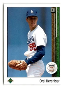 1989 Orel Hershiser Upper Deck NL Cy Young - Los Angeles Dodgers - Picture 1 of 2