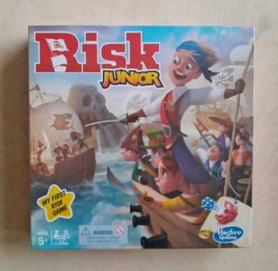 New Sealed Risk Junior Brand  Pirate-Themed Board Game Game Party Kids Gift Fun - Image 1 of 3