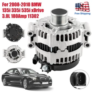 Alternator 12-31-7-558-219 12-31-7-558-22 for BMW 335i 2007-2010 3.0L/08-10 535i - Picture 1 of 11
