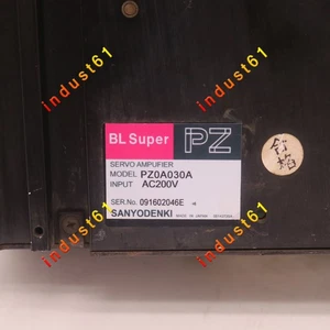 1 pezzo usato per servoazionamento Sanyo PZ0A030A - Foto 1 di 5