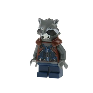 1X Lego Minifigure Super Heroes Rocket Raccoon Guardians Of The Galaxy SH0384 - Picture 1 of 2
