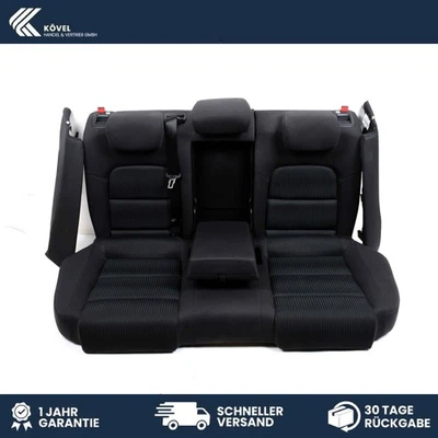 Asientos Traseros Banco De Asiento Audi A4 B8 / 8K Limusina Tela Negra 8K0885375 - Imagen 1 de 4