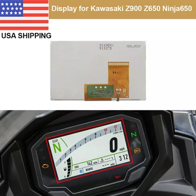 Motorcycle Display For Kawasaki Z900 Z650 Ninja650 2020-2022 Instrument US Foto 1 de 4
