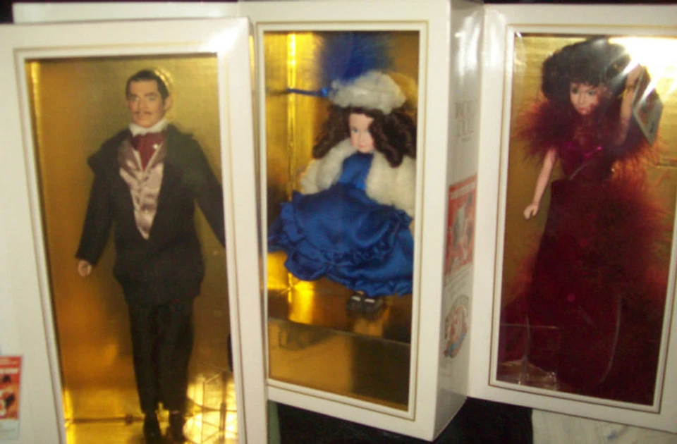 Gone With Wind Scarlett,Rhett & Bonnie World Dolls MIB - Image 1 of 1