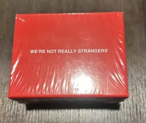 NEW SEALED We're Not Really Strangers Game for Ages 14+ (2-6 Players) FREE SHIP - Picture 1 of 2