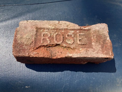 Reclaimed Brick ROSE Roseton New York Handmade Antique Brick Cover