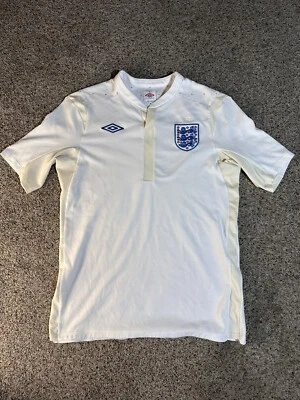 England Team Jersey Home football shirt 2010 - 2012 Umbro Men Size 40 - Image 1 of 4