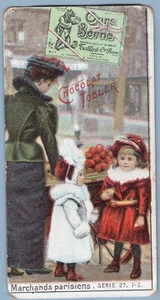 TC0053 Trade Cards: Cacao Tobler Serie 27 - März. Parisiens - Error Miss.Number - Bild 1 von 1