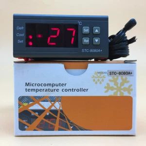 -5O °C ~ + 99 °C pantalla digital termostato inteligente STC-8080A + - Imagen 1 de 7