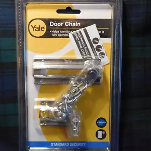 Cadena puerta seguridad estándar Yale P1037-CH - color cromo - NUEVO - Imagen 1 de 2