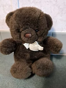 Vintage Commonwealth Teddybär Plüsch braun 1992 Stofftier 9 Zoll - Bild 1 von 6