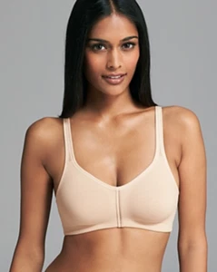 Wacoal Casual Beauty Wireless Seamless Bra Beige Size 36D - Picture 1 of 3