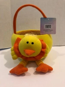 HAPPY EASTER BASKET YELLOW 7inch - Picture 1 of 12