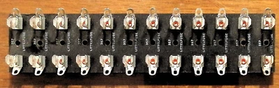 Littlefuse Fuse Holder 357 for 12 3AG Fuses Solder connection 7.2" long x 1.6 US - Image 1 of 3