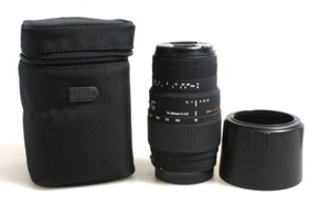 70-300 F4-5.6 Tele-Macro Sigma Zoom Lens With Hood and Case - Picture 1 of 3