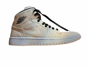 Size 9 - Jordan 1 Mid SE Sanddrift 2021 Sail Navy See Pics - Picture 1 of 18