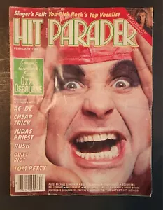 Hit parade February 84 Ozzy cover David Lee Roth centerfold - Picture 1 of 3