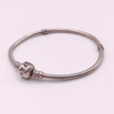 ⭐ Pandora 925 Armband Band Armreif Perle Halskette Collier Kette Silber 079 ⭐ - Bild 1 von 2