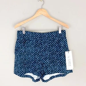 Carve Designs Jamie Shorts Blue Shibori Dots NWT - Picture 1 of 4