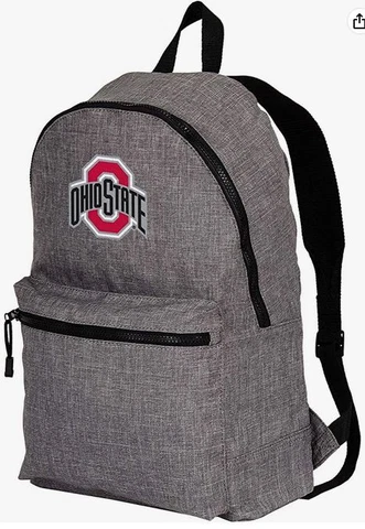 Northwest Officially Licensed NCAA Tandem Packable Backpack, Gray Ohio State Cover