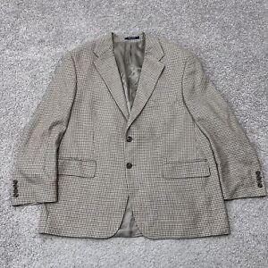 Chaps Ralph Lauren Mens Blazer Sport Coat Casual 2 Button Jacket 44s Wool Silk