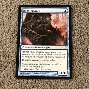4x Blighted Agent NM-Mint, English New Phyrexia MTG Magic - Picture 1 of 2