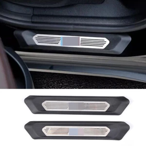 Cubierta del panel de la placa protectora contra rasguños del umbral de la puerta trasera apta para BMW X3 G01 X4 G02 2018-2022 - Imagen 1 de 10