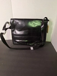 ESTALON LEATHER 15.5" MESSENGER /CROSSBODY/ BRIEFBAG/ LAPTOP /ORGANIZE. - Picture 1 of 13