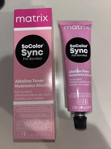 MATRIX So Color Sync Pre Bonded Alkaline Toner 7MM Dark Blonde Mocha Mocha 2 oz - Picture 1 of 3