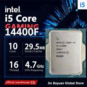 Intel Core i5 14400F I5-14400F New CPU processor LGA 1700 , but without cooler - Picture 1 of 2