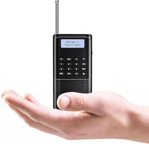 RD23 Portable DAB Radio Small DAB+ FM Digital Radio with Battery Pocket Radio - Picture 1 of 9