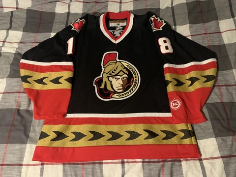 Koho Ottawa Senators Marian Hossa Hockey Jersey Size Large Cover